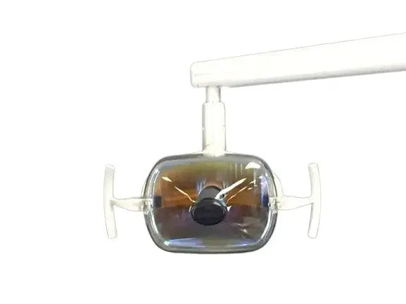 A-dec 1021 Cascade Radius Chair with Euro-style Delivery, Assist. Pkg., Dual Touch Pads, 6300 Light, and Matching Stools.