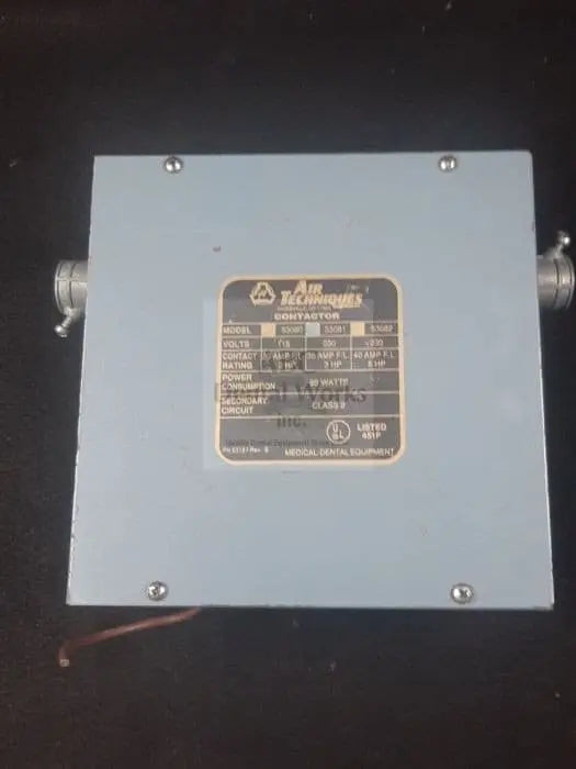 Air Techniques vacuum contactor assembly, part 53187, front view