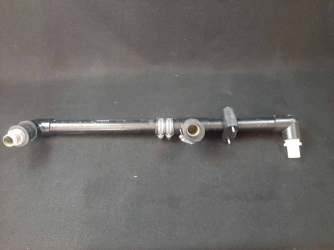 Air Techniques Vac Star 50 lower plumbing assembly, full view