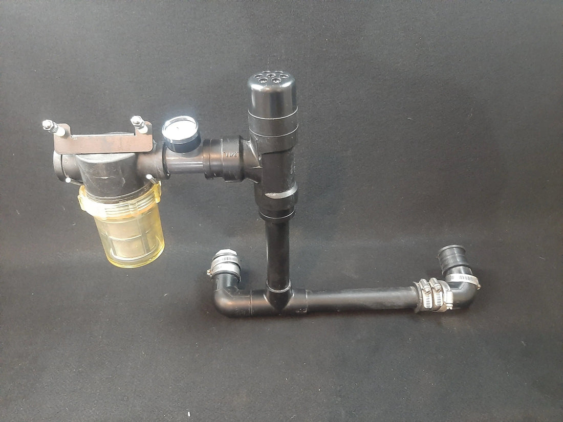 Air Techniques Vac Star 50 vacuum breaker assembly, full view
