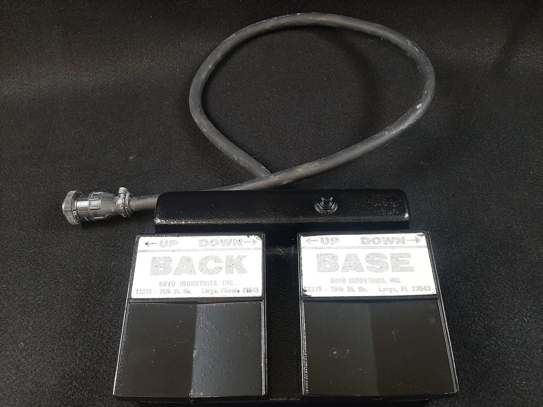 Boyd Industries 6-Pin Foot Control – top view