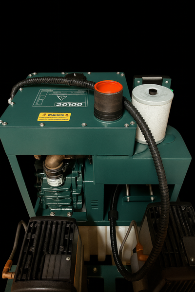 RAMVAC Bulldog QT1 2010 Dental Vacuum System with Otter Tank – Refurbished