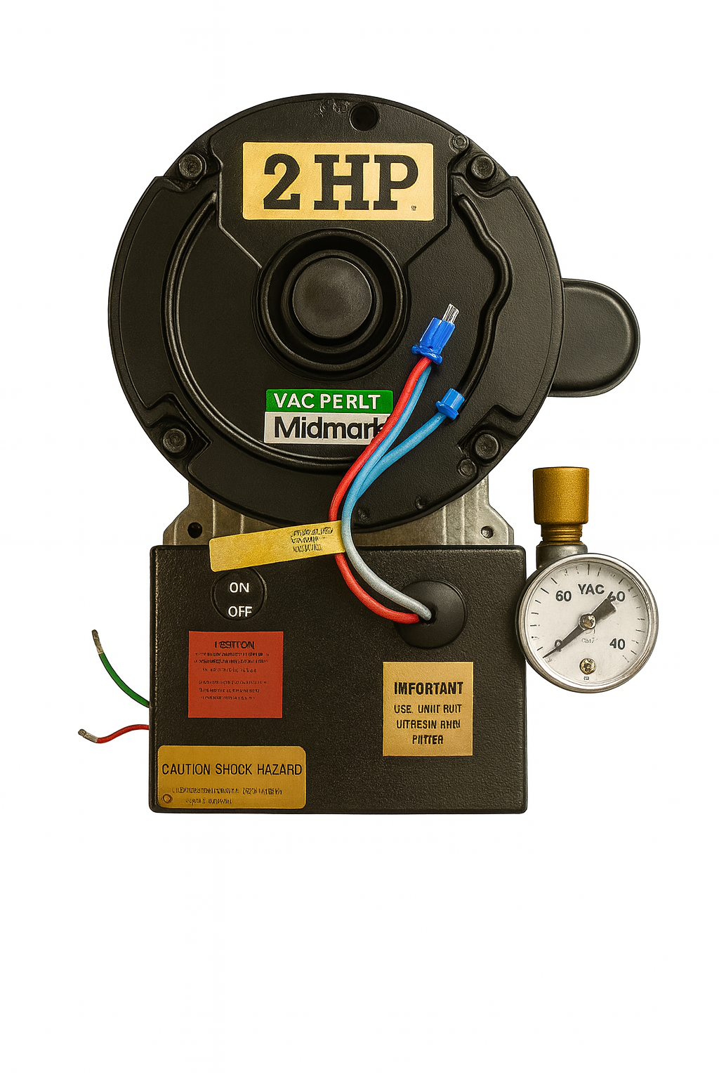 Matrx MaxiMiser 2 HP Wet Ring Vacuum Pump Cartridge – Stand-Alone (Refurbished)
