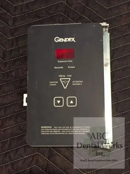 Gendex 770 intraoral X-ray touchpad, front view of OEM replacement assembly