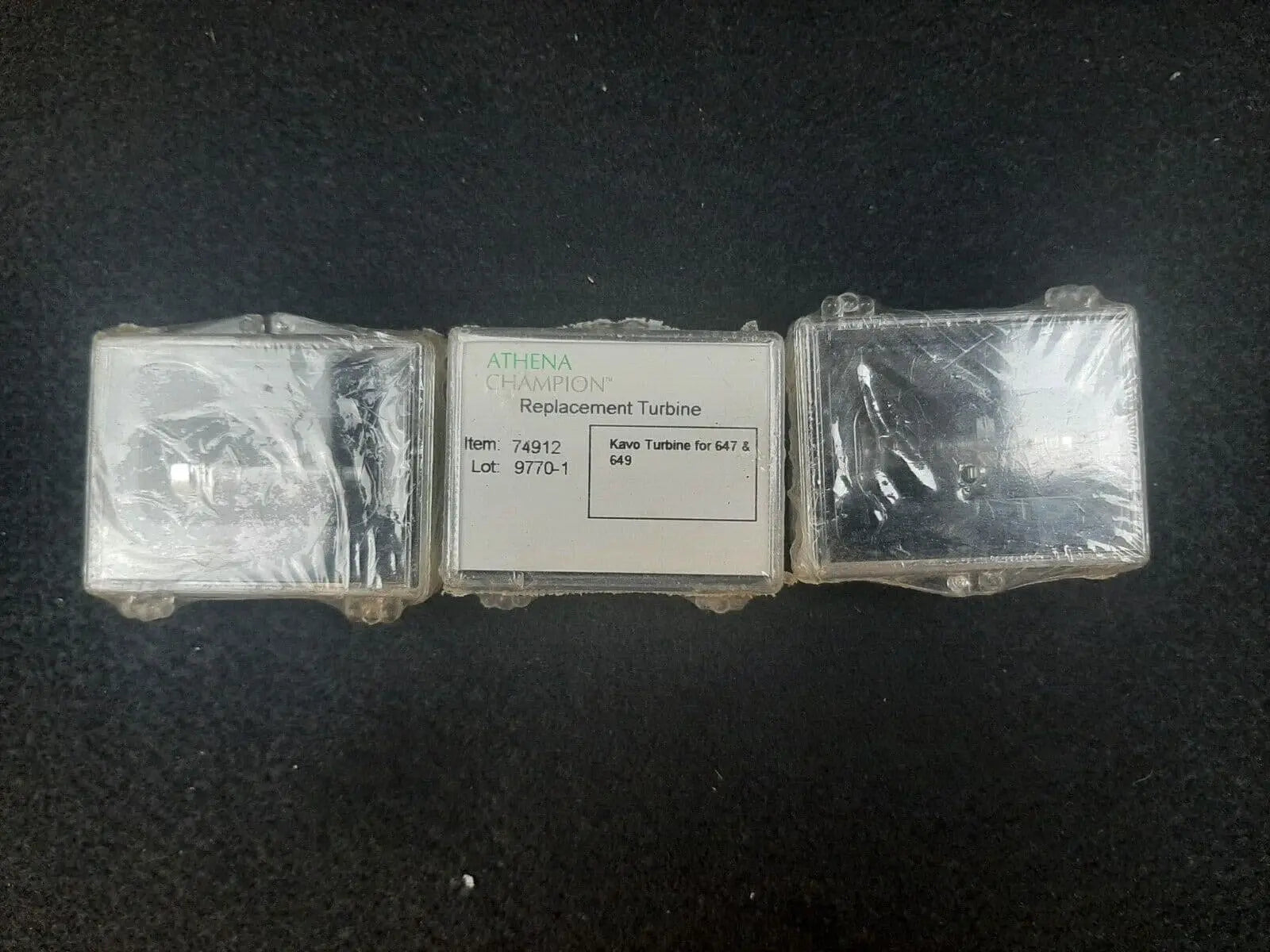 Kavo Push Button Replacement Turbines 647,649 Lot Of 3 New Unopened CHEAP NICE! KAVO