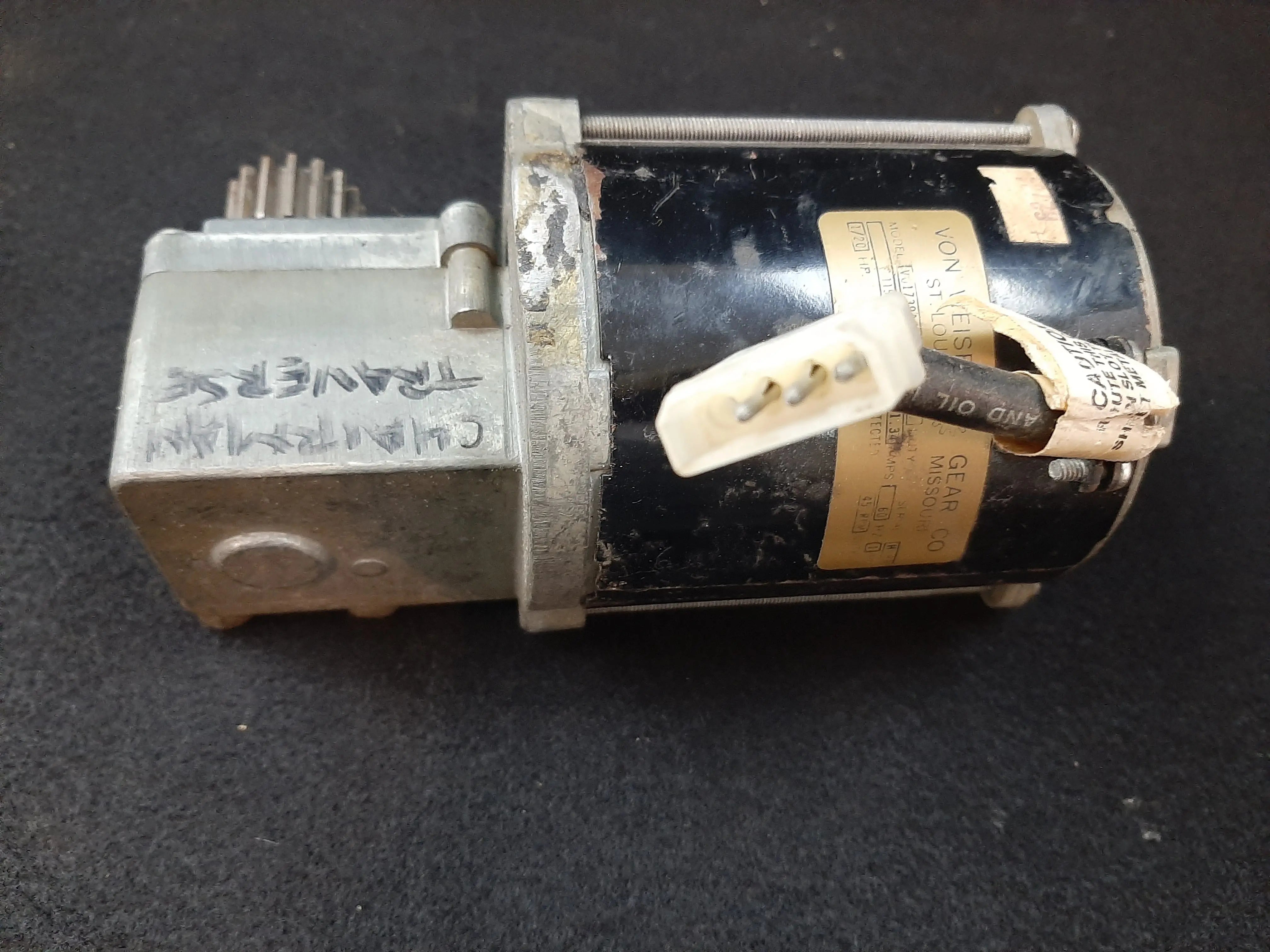 Pelton Crane Traverse Motor PELTON CRANE