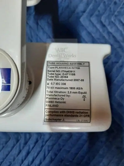 Planmeca Prostyle Intra X-ray Tube Head.
