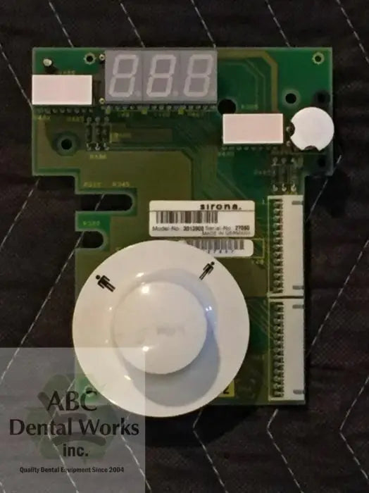 Siemens Sirona Heliodent DS timer control board 3313900, front view
