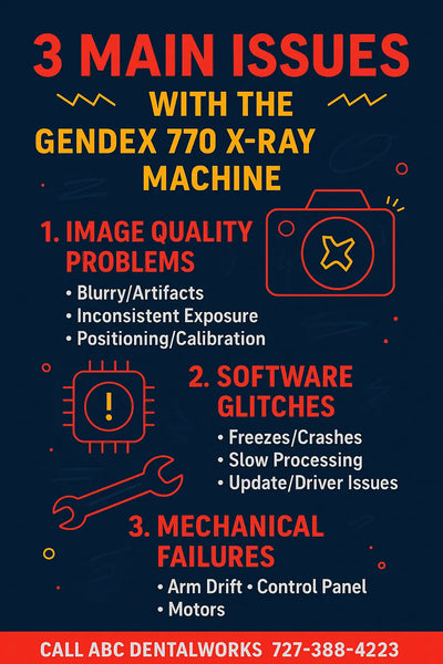 3-Main-Repair-Issues-With-The-Gendex-770-X-Ray-Machine ABCDentalworks