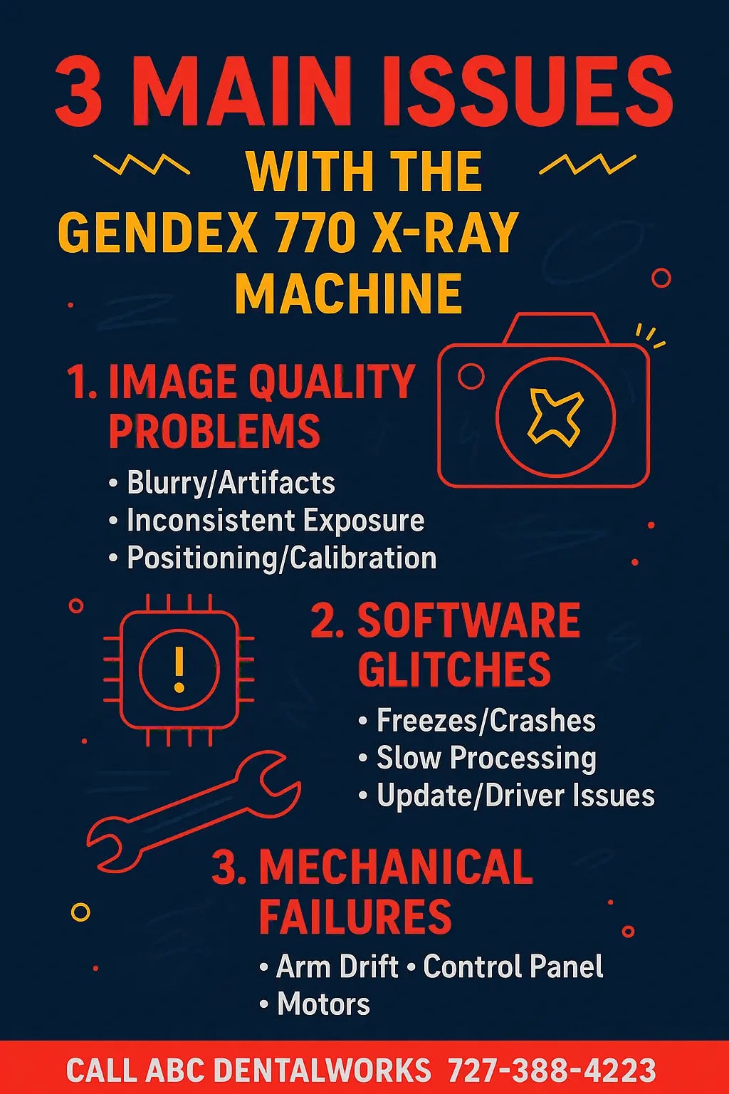3-Main-Repair-Issues-With-The-Gendex-770-X-Ray-Machine ABCDentalworks