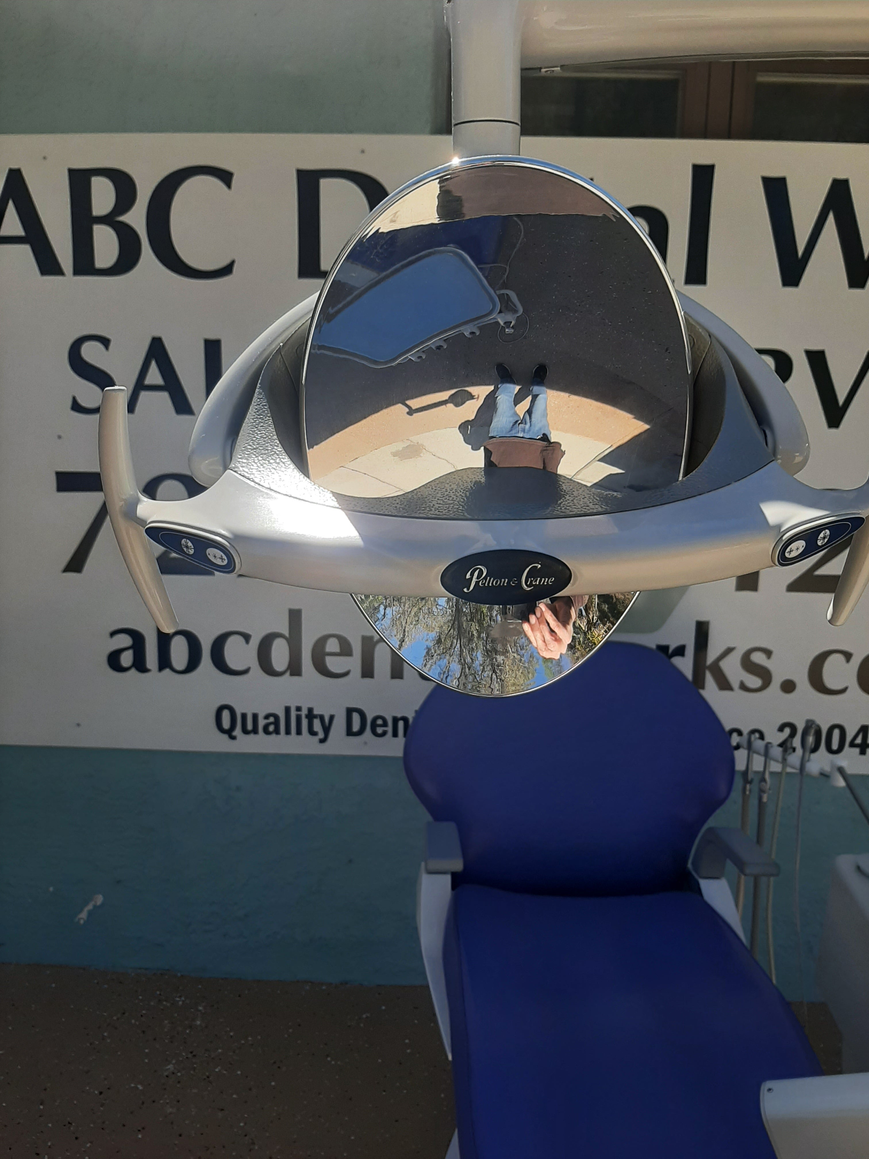 Belmont X Calibur Dental Chair Package DCI Delivery Pelton Crane LED Light Assistant Package Refurbished Tested