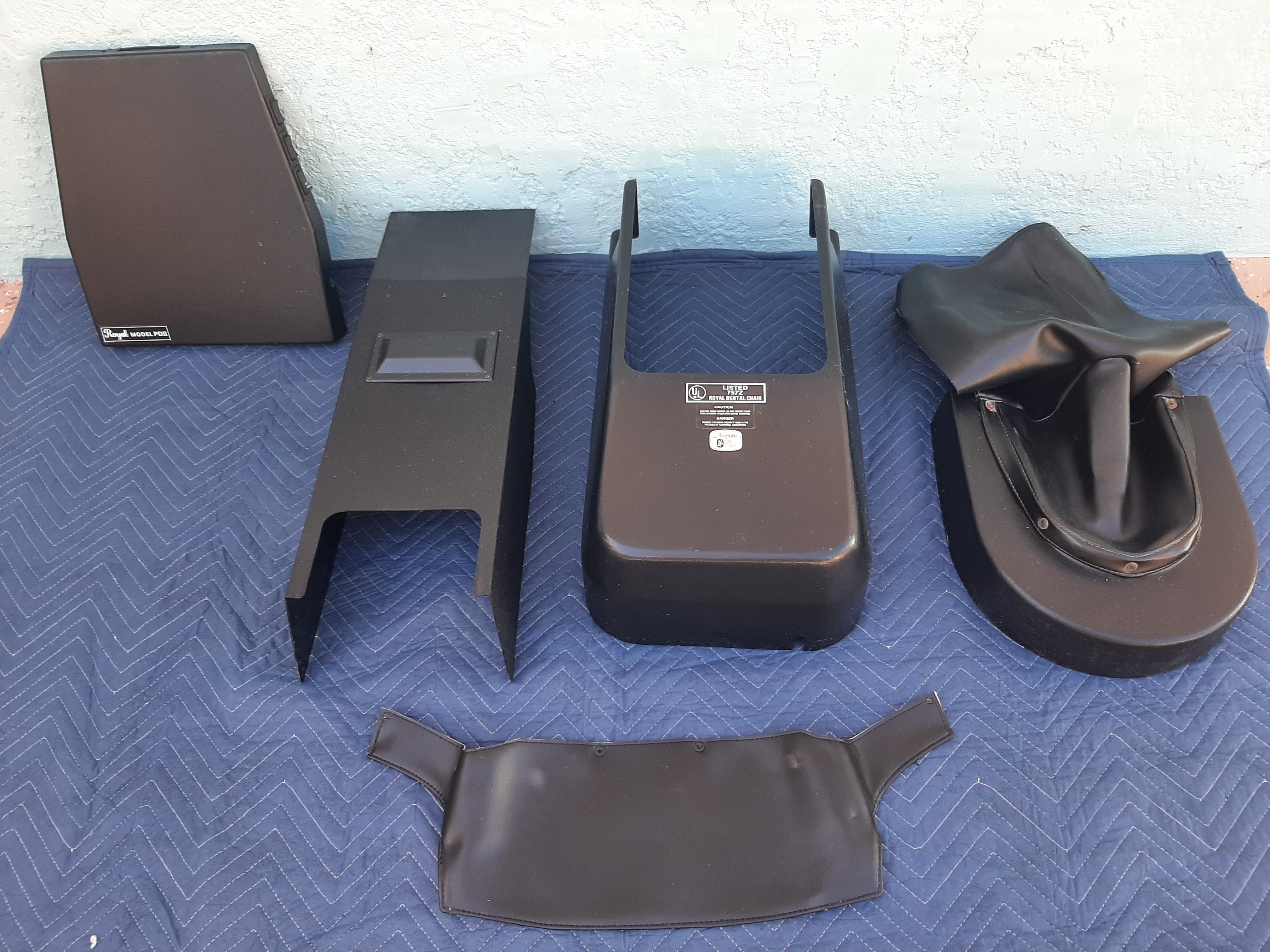 Royal Dental GP 16 / Ortho 2 Plastics Kit Black Complete Set