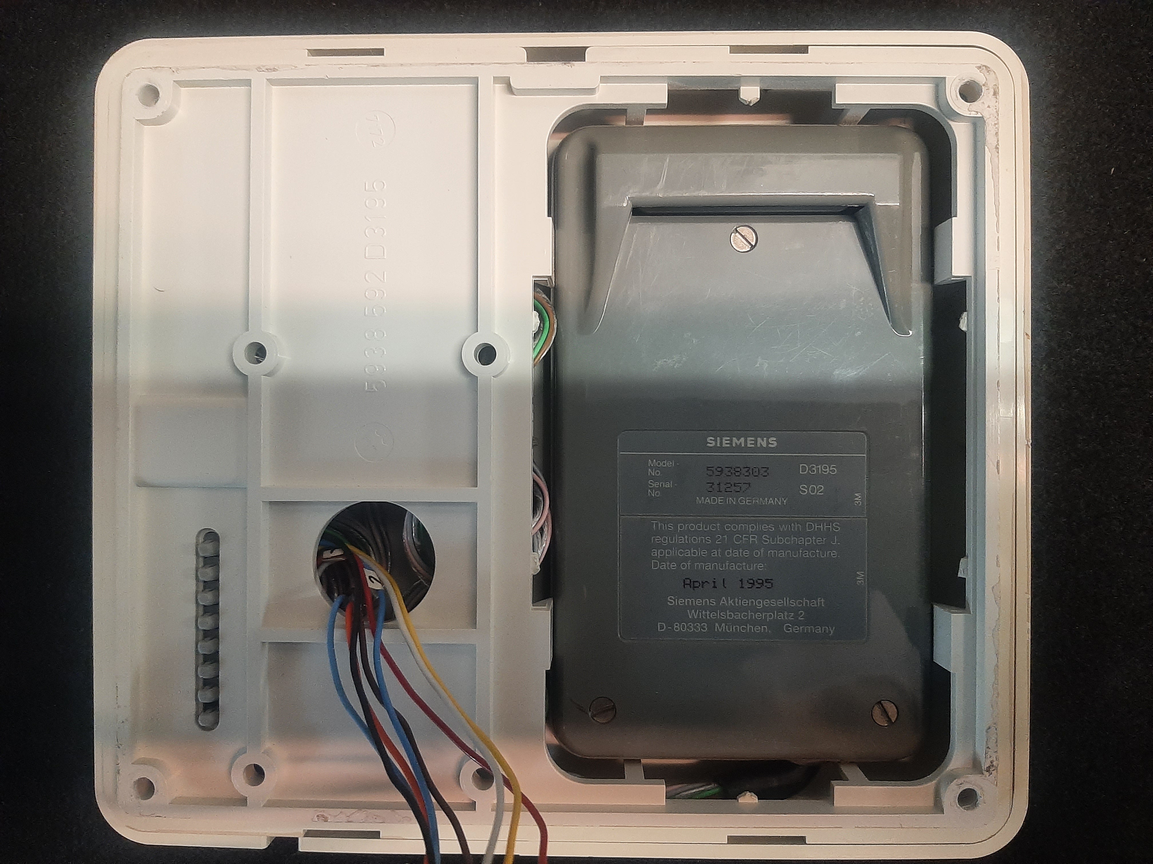 Siemens Heliodent MD X-Ray Timer Board 5938303 Wall Mounted Replacement – Used, Tested Working