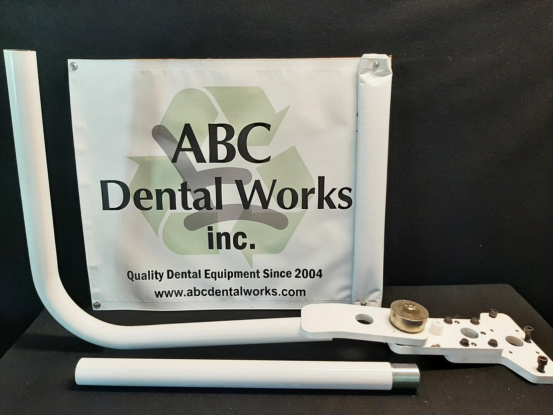 Healthco / Belmont dental chair center mount for Radius lights and monitor