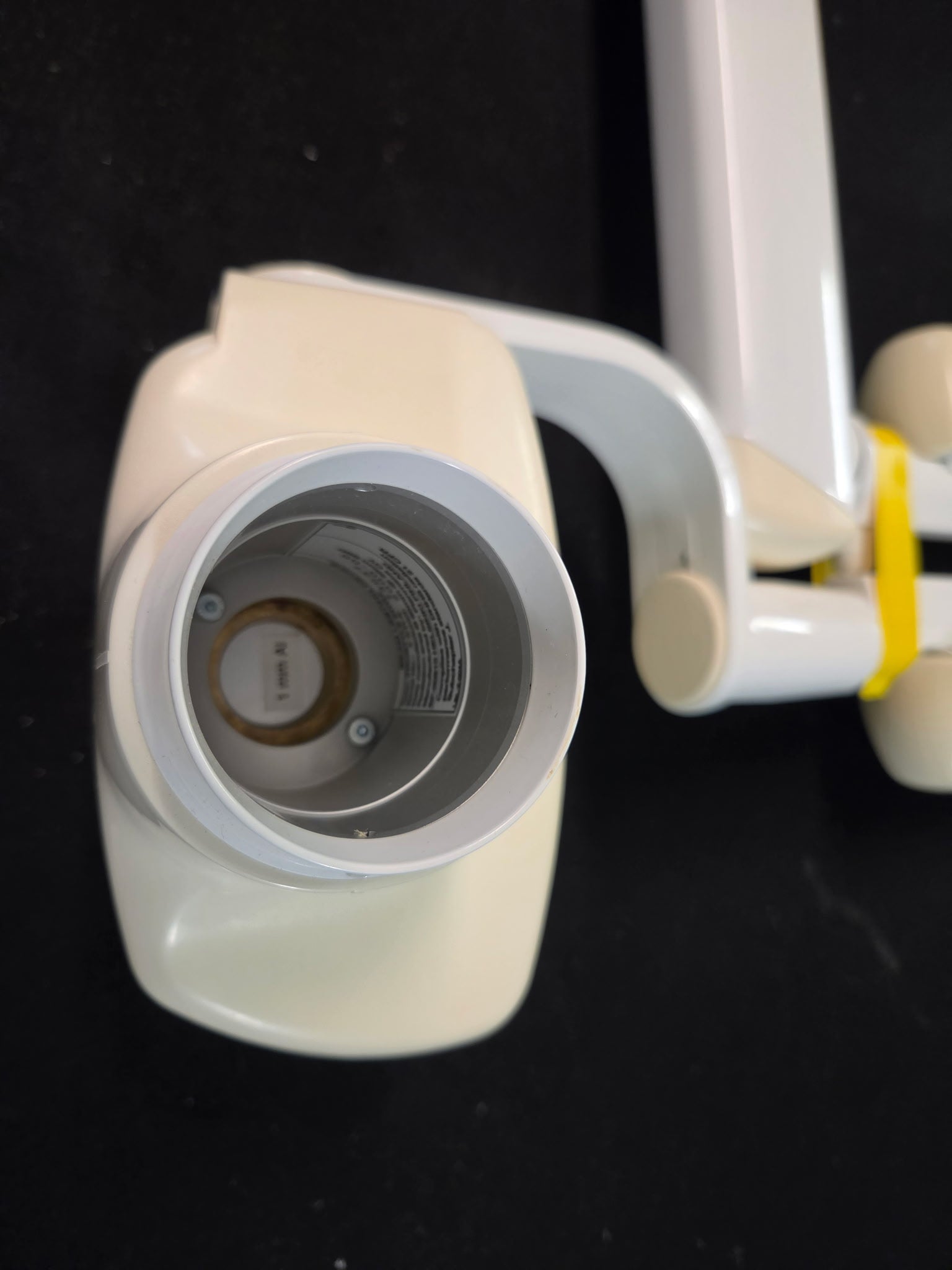Planmeca ProStyle Intra tube head yoke mounting detail