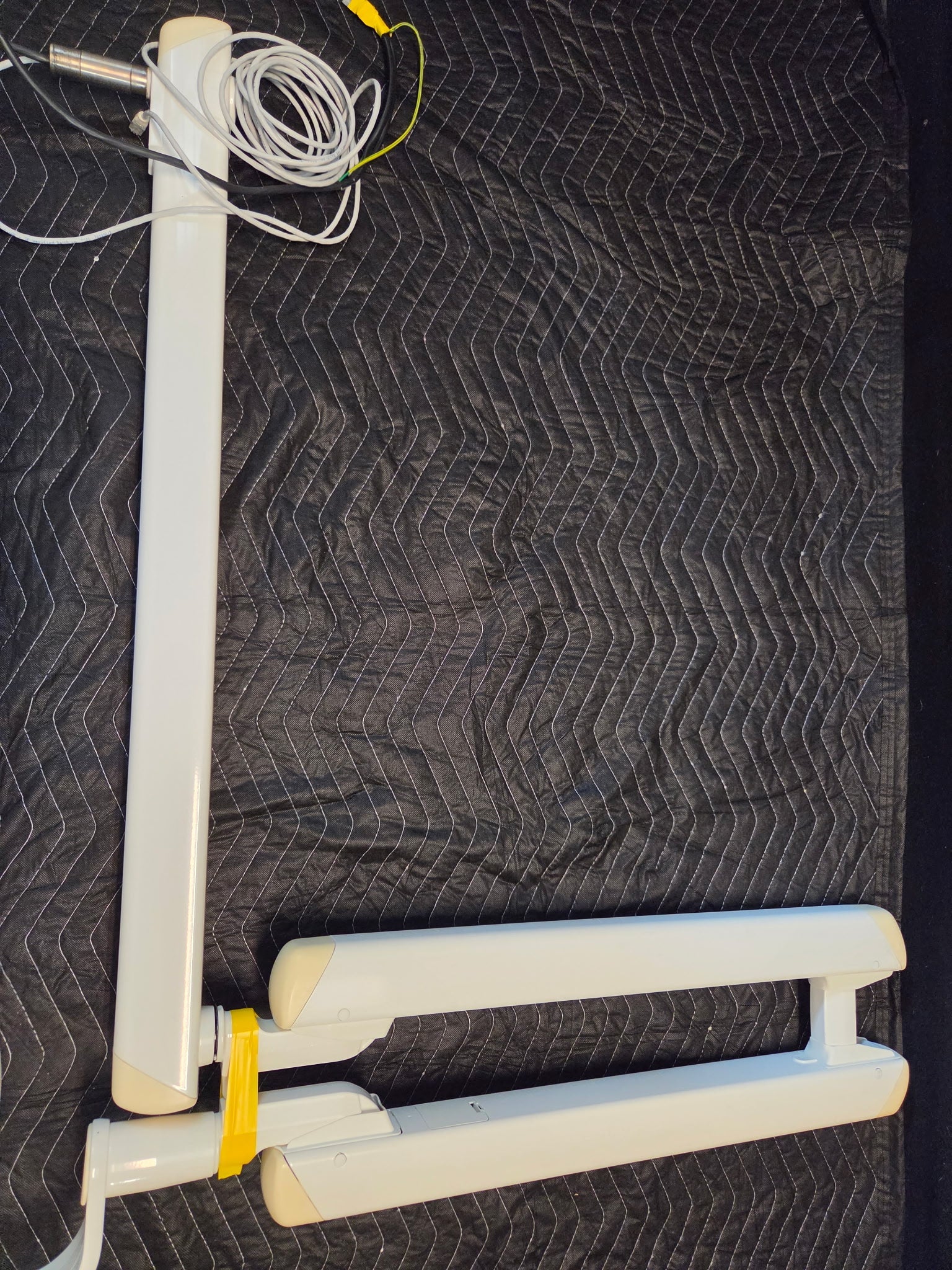 Planmeca ProStyle Intra X-ray scissor arm assembly, alternate view
