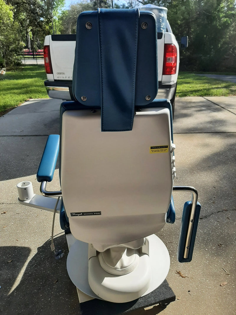 Royal Model PD2 Pedo Dental Chair W/2in Post Mount Bracket ROYAL