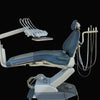 A-dec 1040 Cascade Radius Dental Chair Package – 2132 Delivery, 3-Position 6-Pin Fiber Optic, Deluxe Touch Pad, Under-Unit Tray, 4-Position Assistant Package