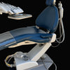 A-dec 1040 Cascade Radius Dental Chair Package – 2132 Delivery, 3-Position 6-Pin Fiber Optic, Deluxe Touch Pad, Under-Unit Tray, 4-Position Assistant Package