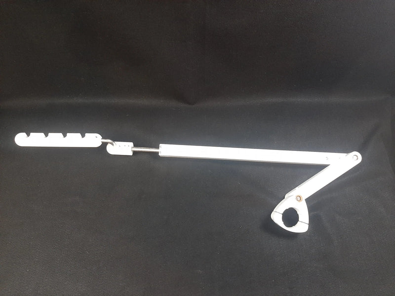 DCI Telescoping Arm w/4 Position Assistants Side Holder, White DCI