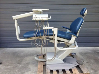 A-dec 1021 Cascade Radius Chair with Assistants Package / Dual Touch Pads "Refurbished".