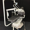 A-dec 1021 Cascade Radius Chair with Euro-style Delivery, Assist. Pkg., Dual Touch Pads, 6300 Light, and Matching Stools.