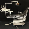 A-dec 1021 Cascade Radius Chair with Euro-style Delivery, Assist. Pkg., Dual Touch Pads, 6300 Light, and Matching Stools.