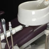 A-dec 1021 Decade Cascade Chair with Euro-style Delivery, Assist. Pkg., Dual Touch Pads, Cuspidor, and Matching Stools.