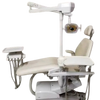 A-dec Performer III 8000 Hydraulic Dental Chair w Delivery, Assistant Pkg., and Light.