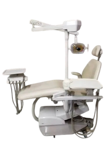 A-dec Performer III 8000 Hydraulic Dental Chair w Delivery, Assistant Pkg., and Light.