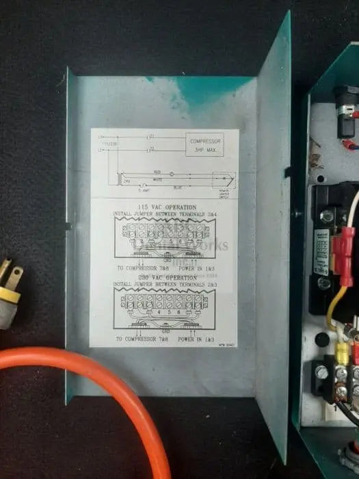 ADP Low Voltage Contactor Controller Vacuum Compressor Model ACACSC Dual Voltage.
