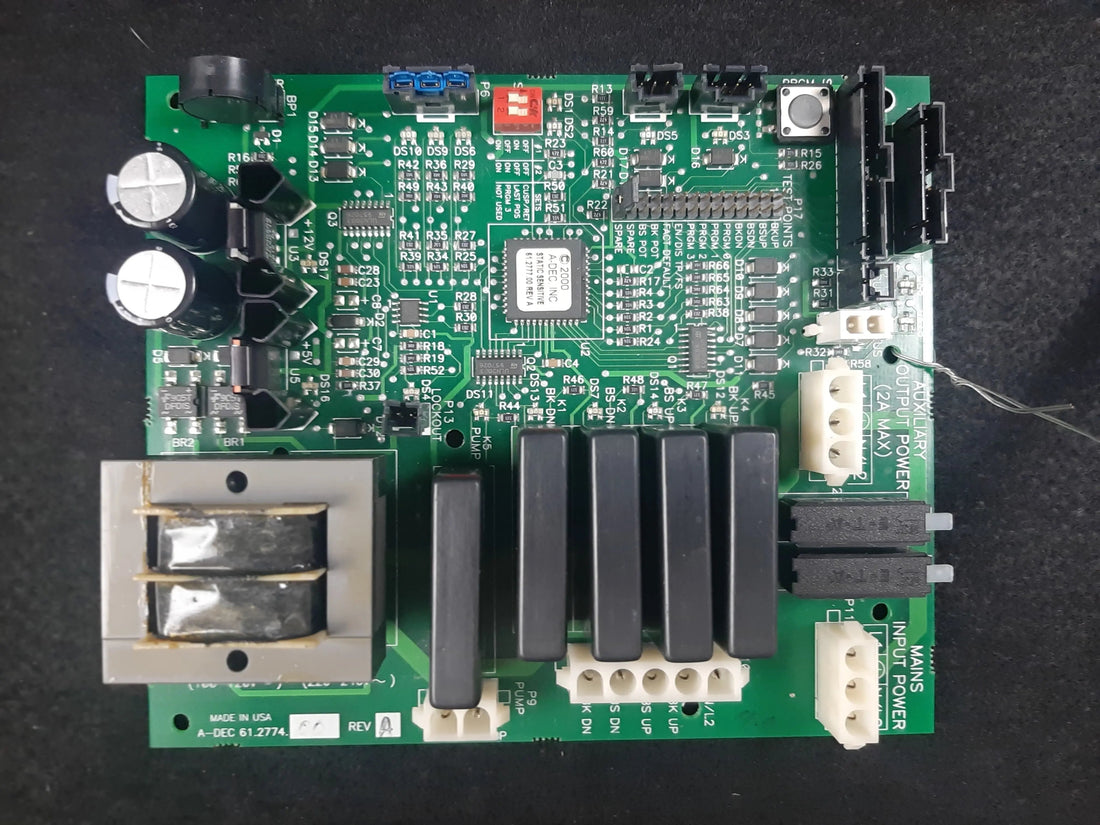 A-Dec Performer 2 PCB main control board assembly – front view