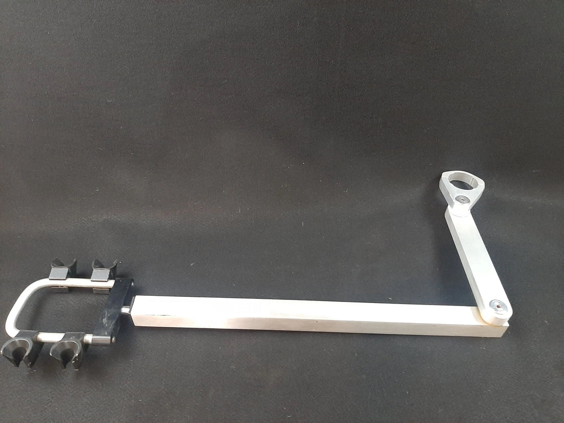 A-dec Post Mount Assistant's Arm, 4-Position Telescoping - front view