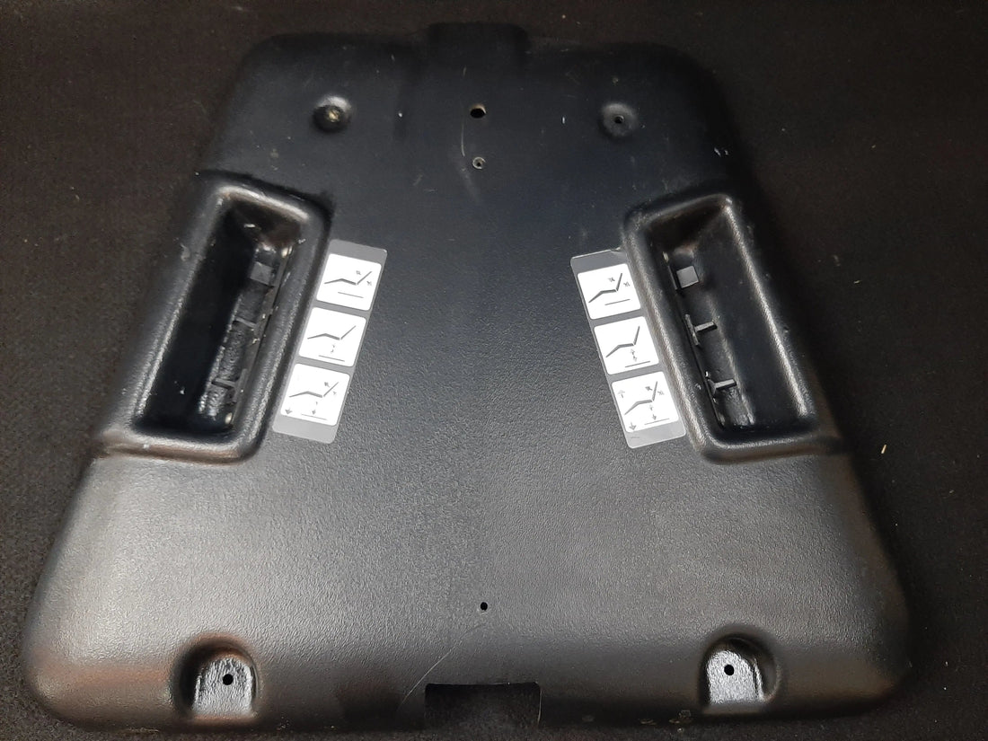 A-dec Priority 1005 back cover with switches – front view