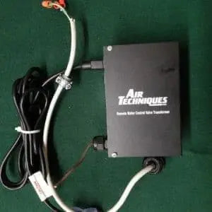 Air Techniques low-voltage water control box, front view