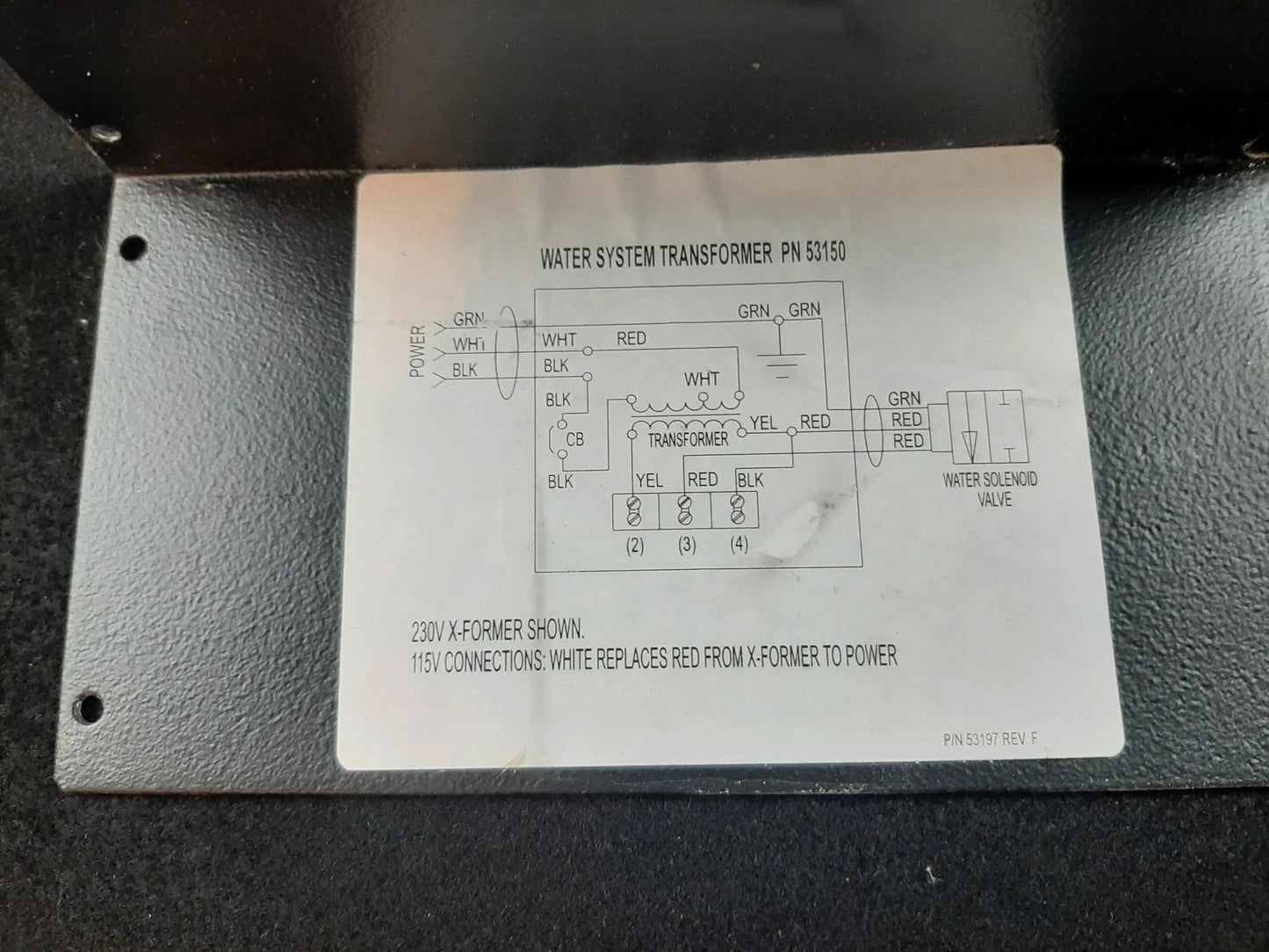 Air Techniques Water System Transformer Part 53150 Air Techniques