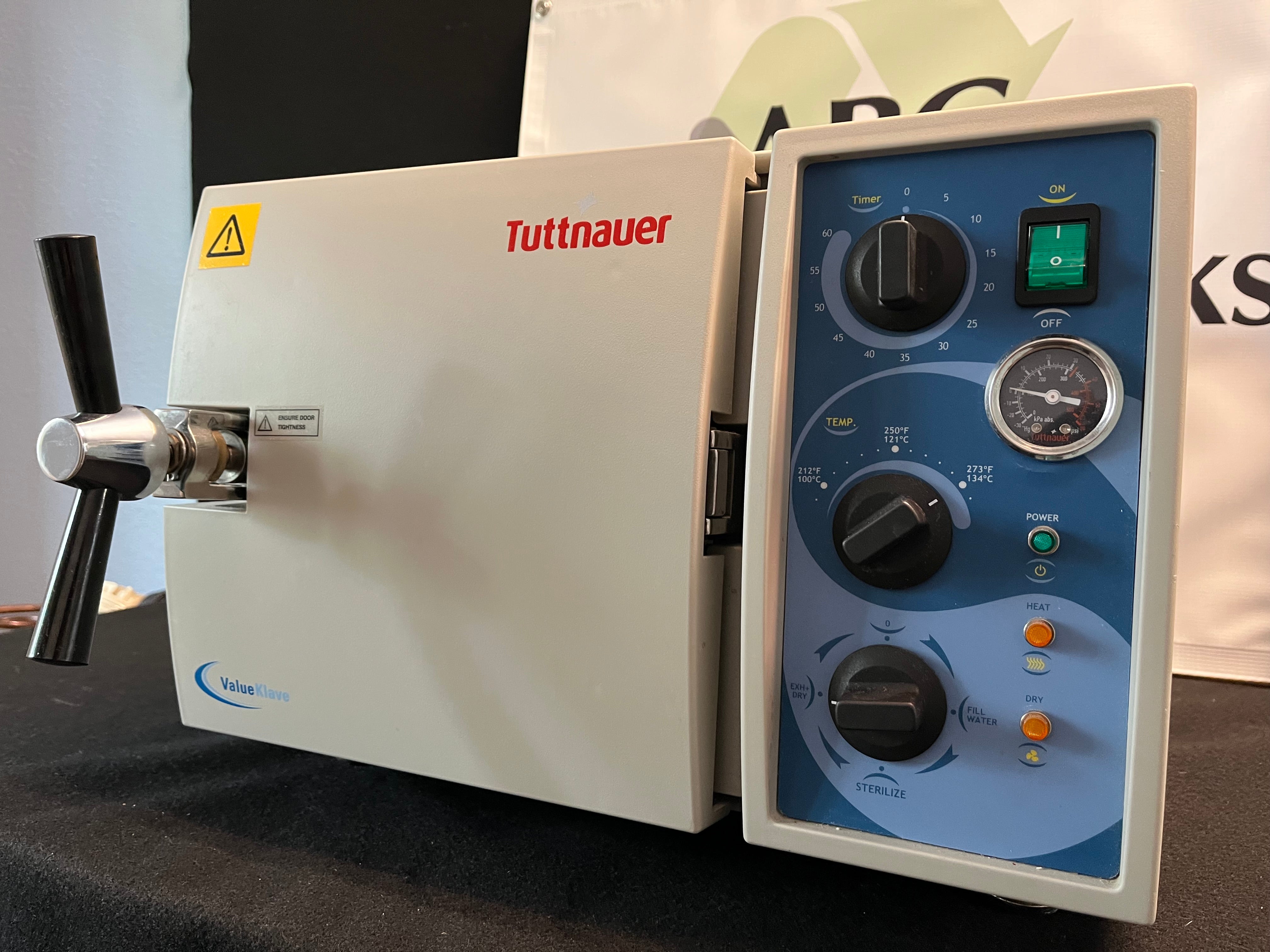 Tuttnauer 1730 Valueklave Manual Autoclave Sterilizer | Refurbished Dental Steam Sterilizer