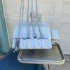 A-dec 1040 Cascade Radius Dental Chair Package – 2132 Delivery, 3-Position 6-Pin Fiber Optic, Deluxe Touch Pad, Under-Unit Tray, 4-Position Assistant Package
