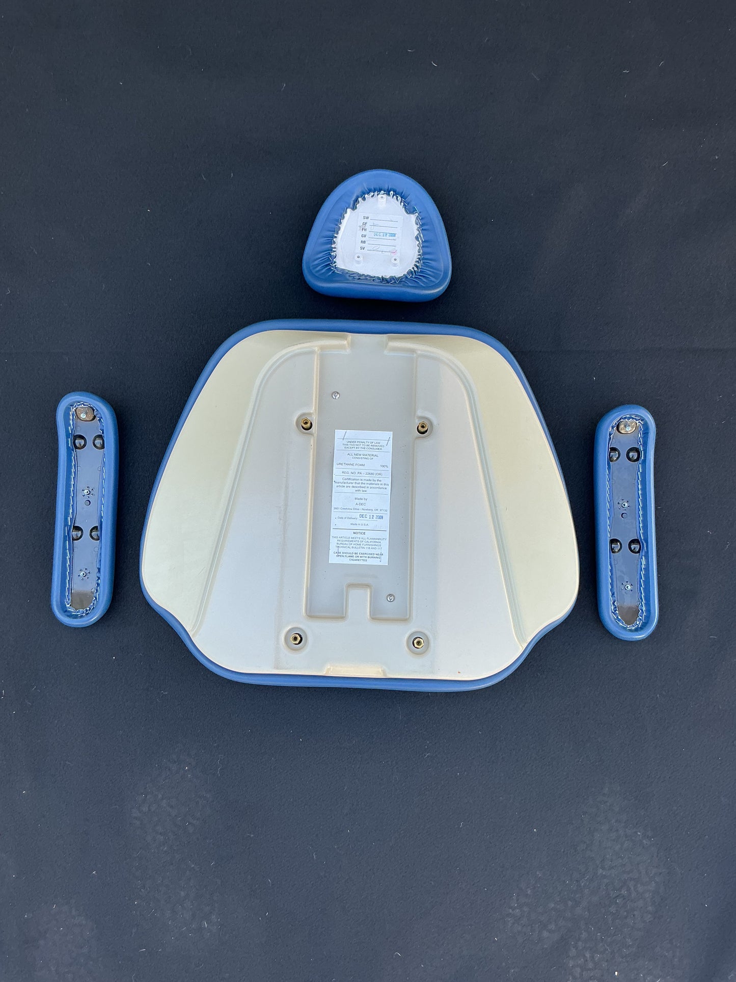 A-dec Performer 8000 Seamless Vinyl Upholstery Kit – VGC | Genuine OEM