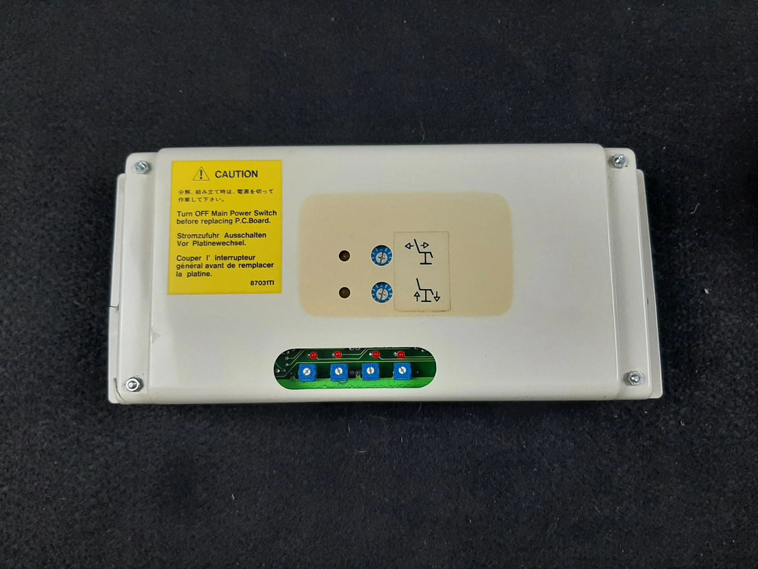 Belmont Bel Control Board for Bel 7, 10, 20 & 50 hydraulic chairs – front view