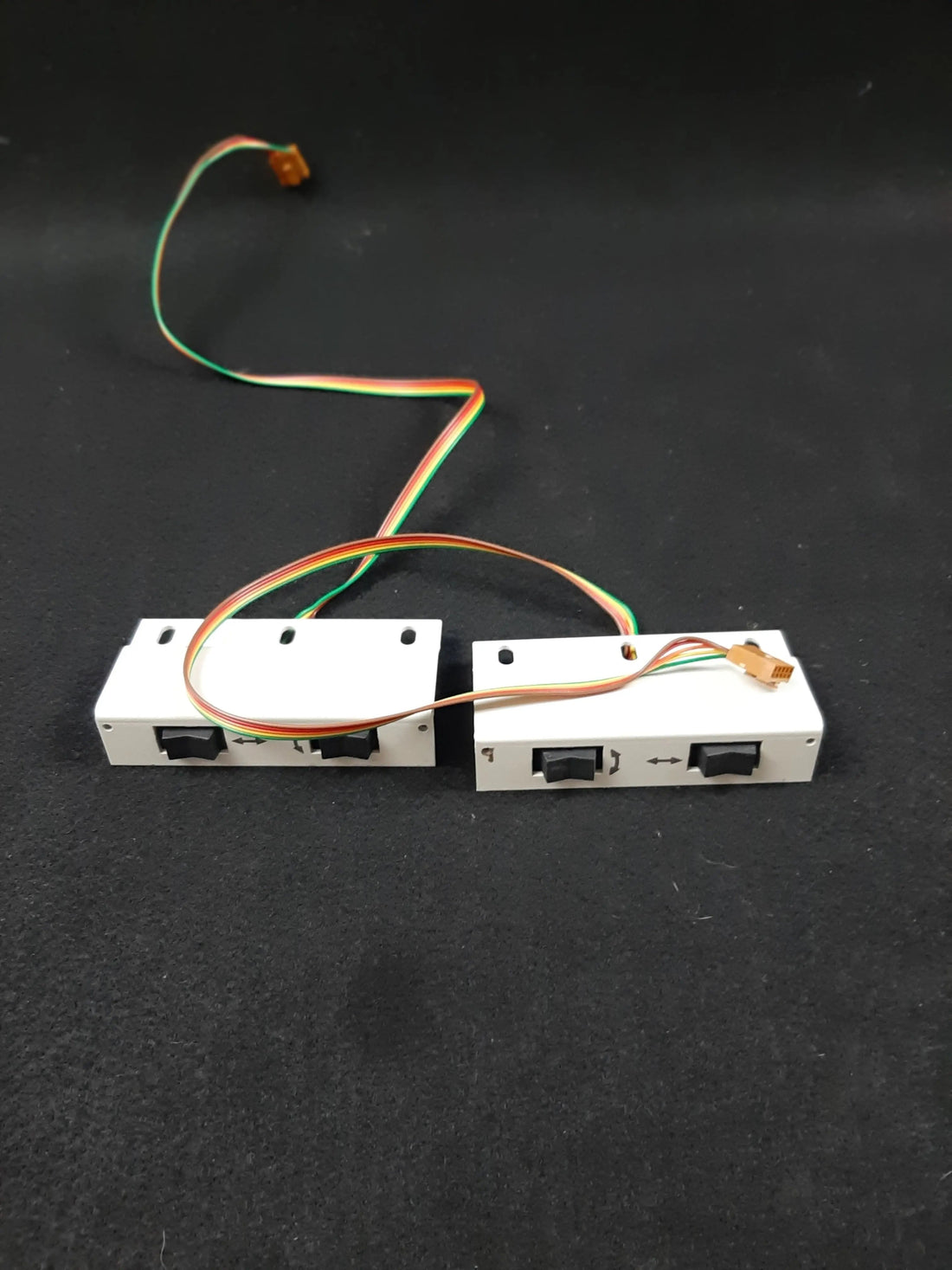 Belmont X-Calibur rocker switches pair - front view