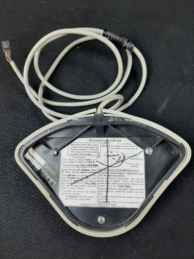 DCI-Marus-Pelton Crane Patient Chair Foot Control Removed Working DCI