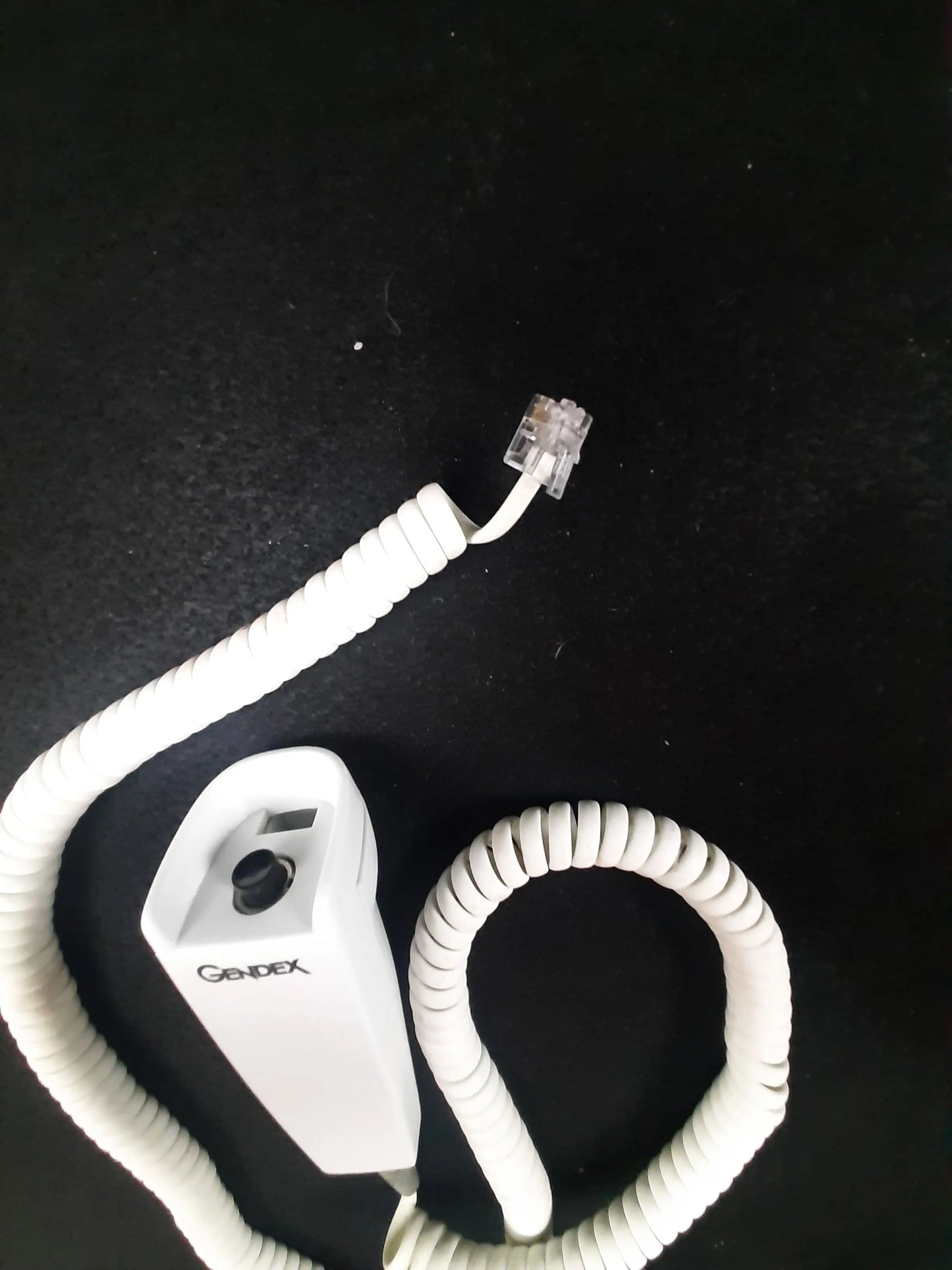 Gendex 770 Xray Thumb Switch And Coil Cord OEM 6-7 Pin Connector GENDEX