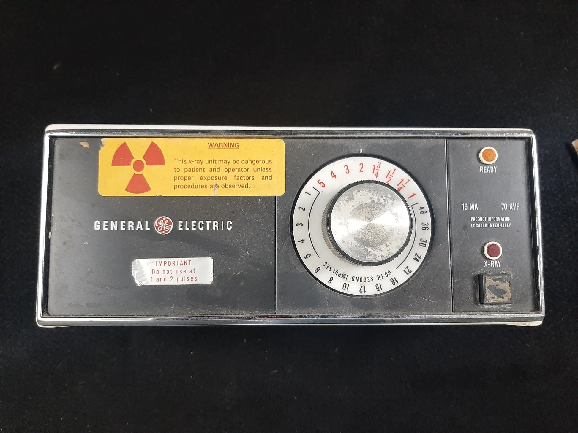 General Electric GX 1000 X-ray Timer Exposure Control GE