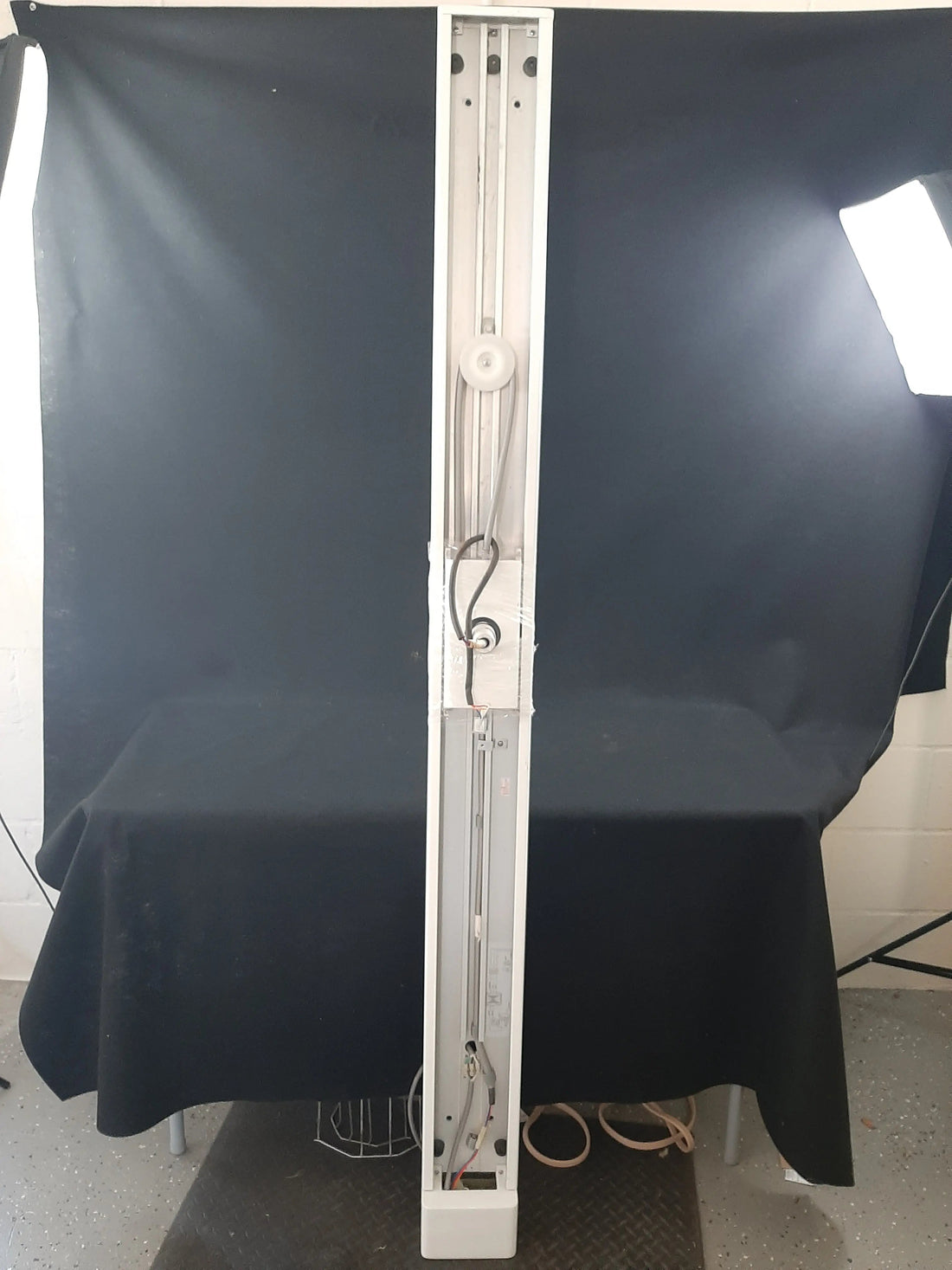 Healthco Celebrity HLT trolley mount and transformer – front view