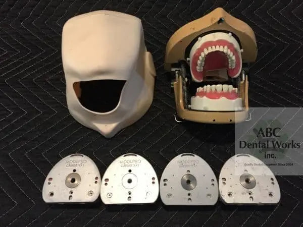 Kavo Jaw, Skin, with Typodents, Extra ModuPro Carrier Trays, Pros Modules, More KAVO