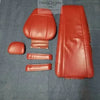 Marus DC-1000 Complete Upholstery Kit Replacement Red/Burgundy Vinyl.