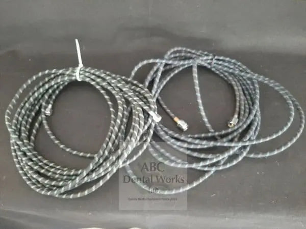 Nitrous oxide and oxygen 30-foot line set – full set laid out