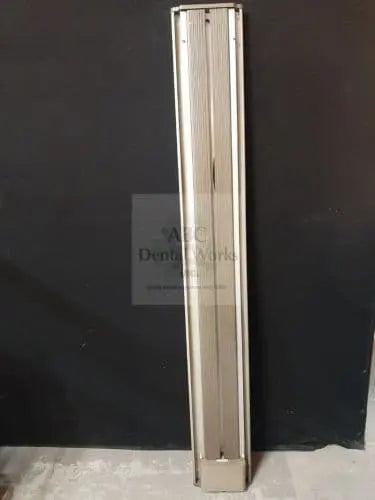 Pelton & Crane LF2 track light for trolley lighting system, front view