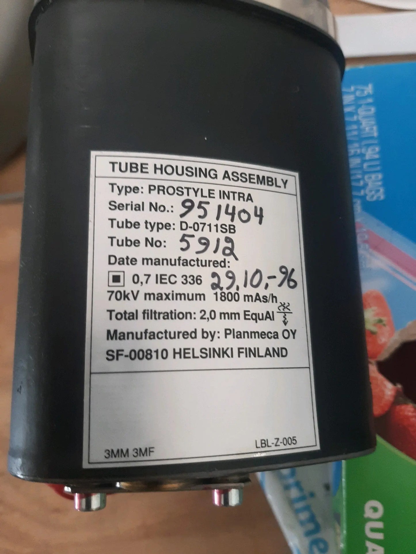 Planmeca Prostyle Intra Tube Insert PLANMECA